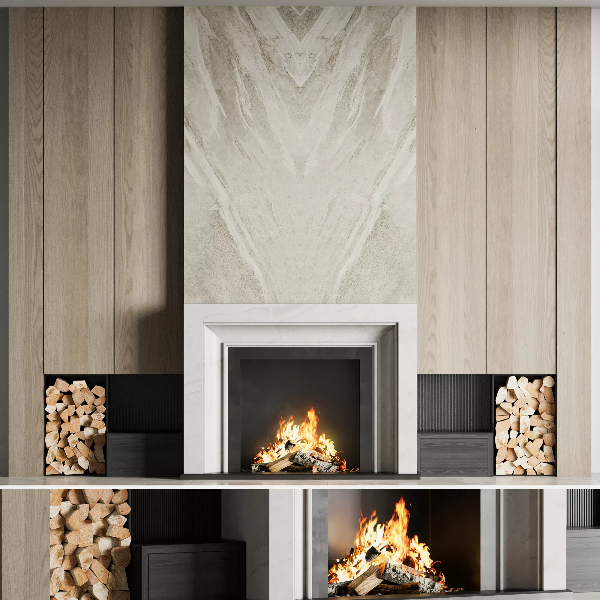Fireplace 15 3D model