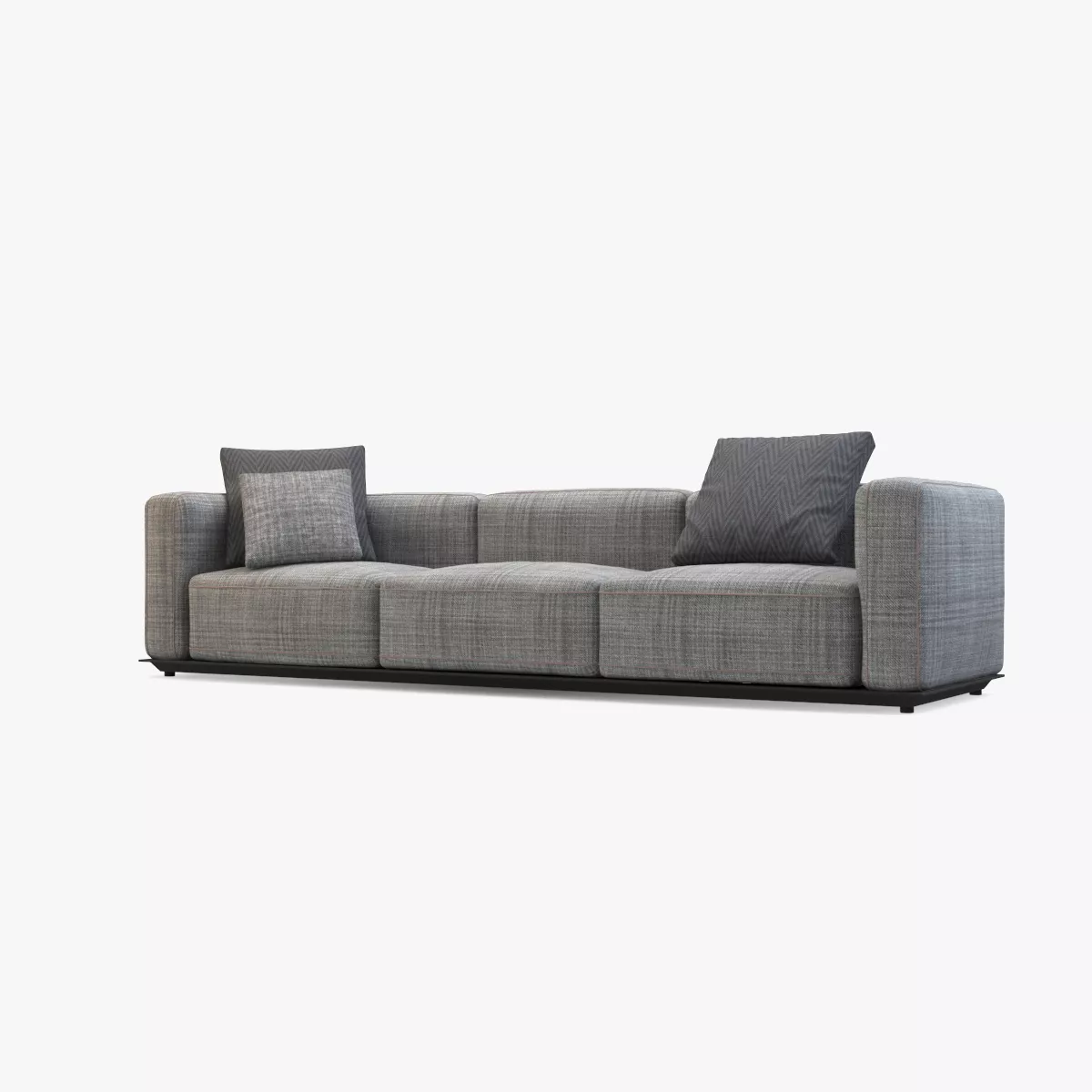 Sofa V55 Low-poly 3D model