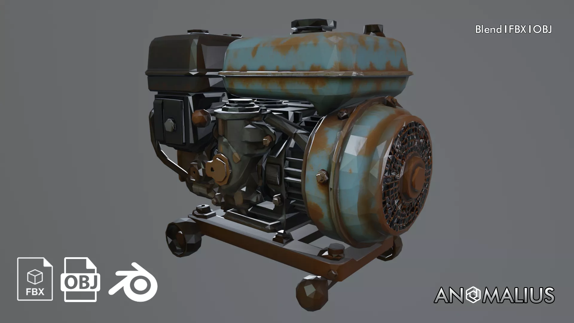 generator junk Free 3D model