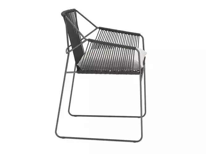 S dining chair - orange