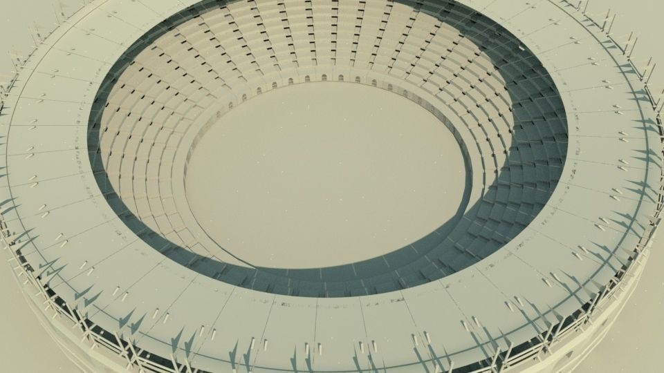 Gladiater arena 3D model_4