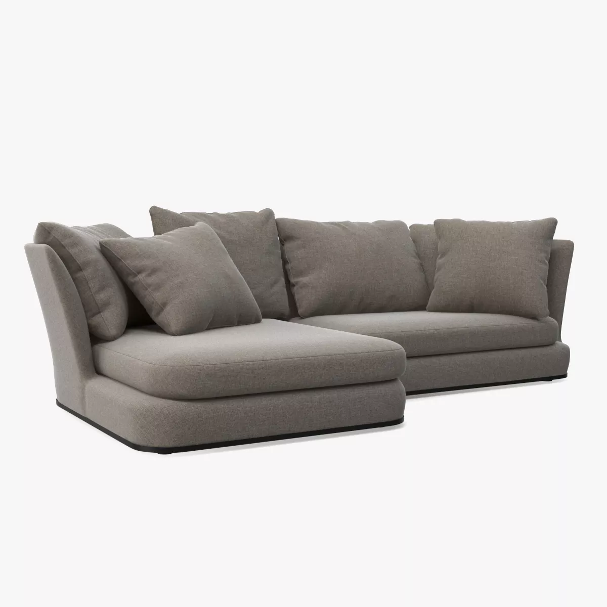 Apollo Sofa P4 Low-poly 3D model