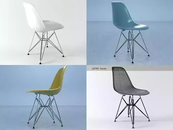 E P C DSR four eames chair