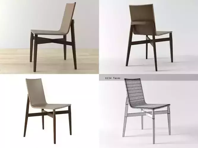 W modern dining chair