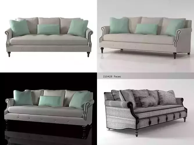 A S four different sofas