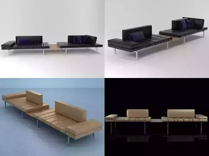 S four different sofas