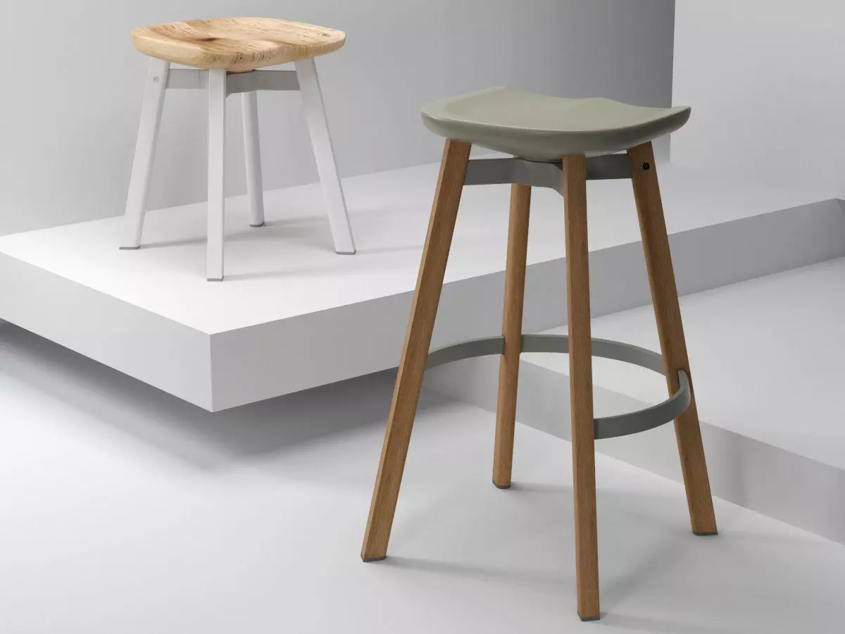 SU stool 3D model_0