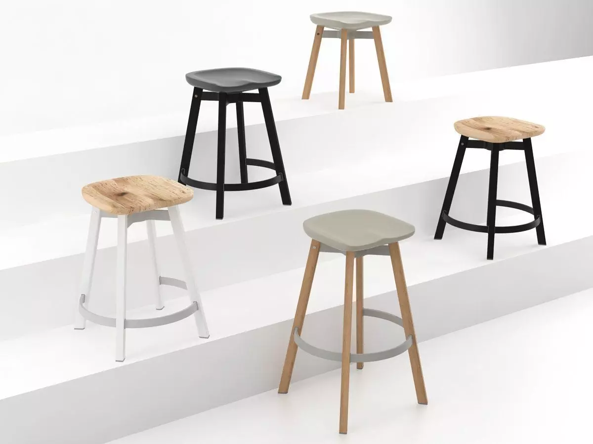 SU stool 3D model_6