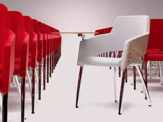 M - two chairs with table and chair