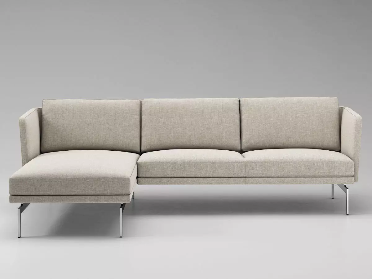 1262 F modern chaise lounge chair 3D model_7