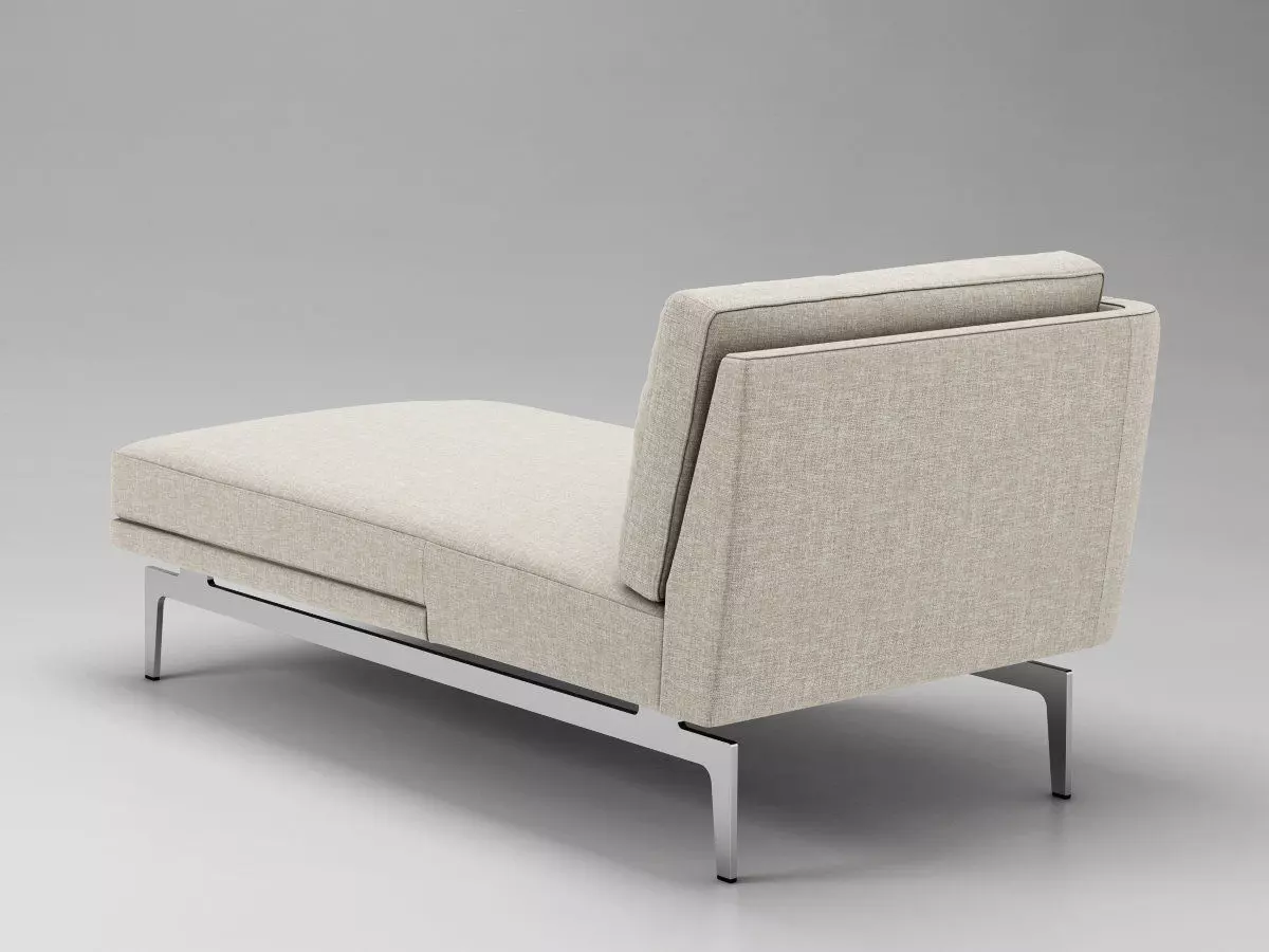 1262 F modern chaise lounge chair 3D model_4