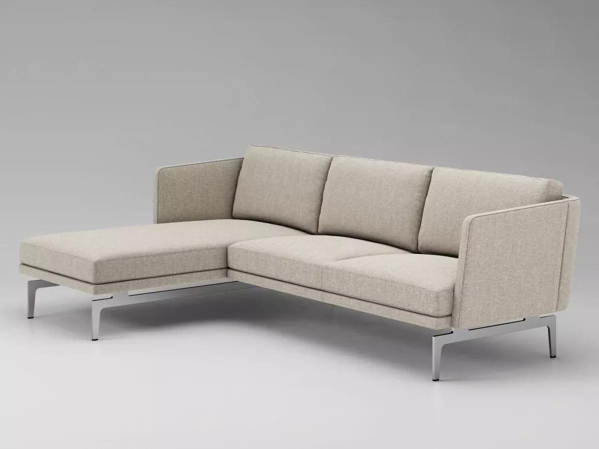 1262 F modern chaise lounge chair 3D model_8