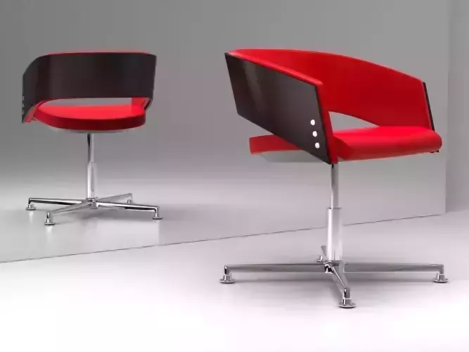 M - two chairs with base