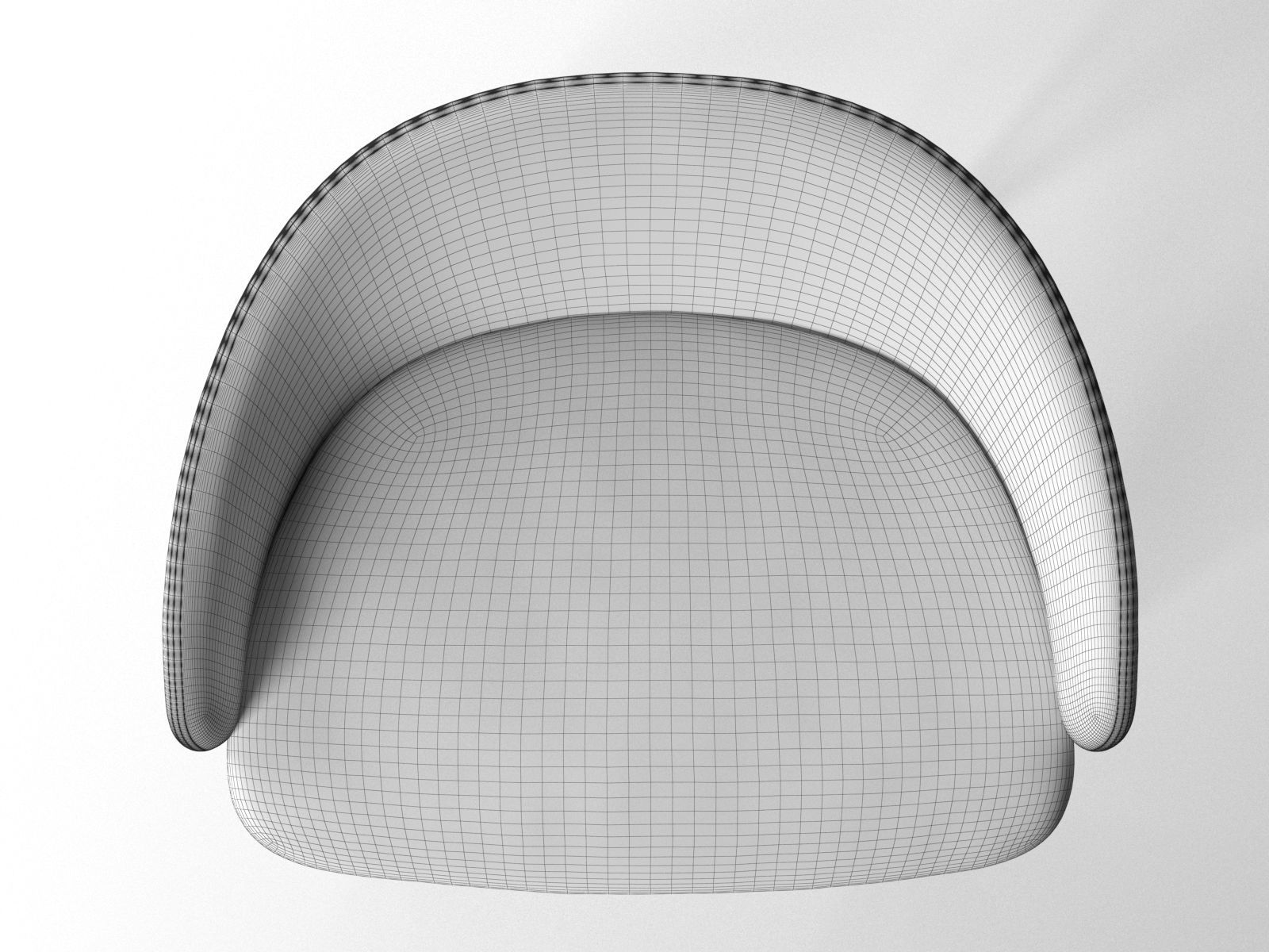 Karl Stool 3D model_2