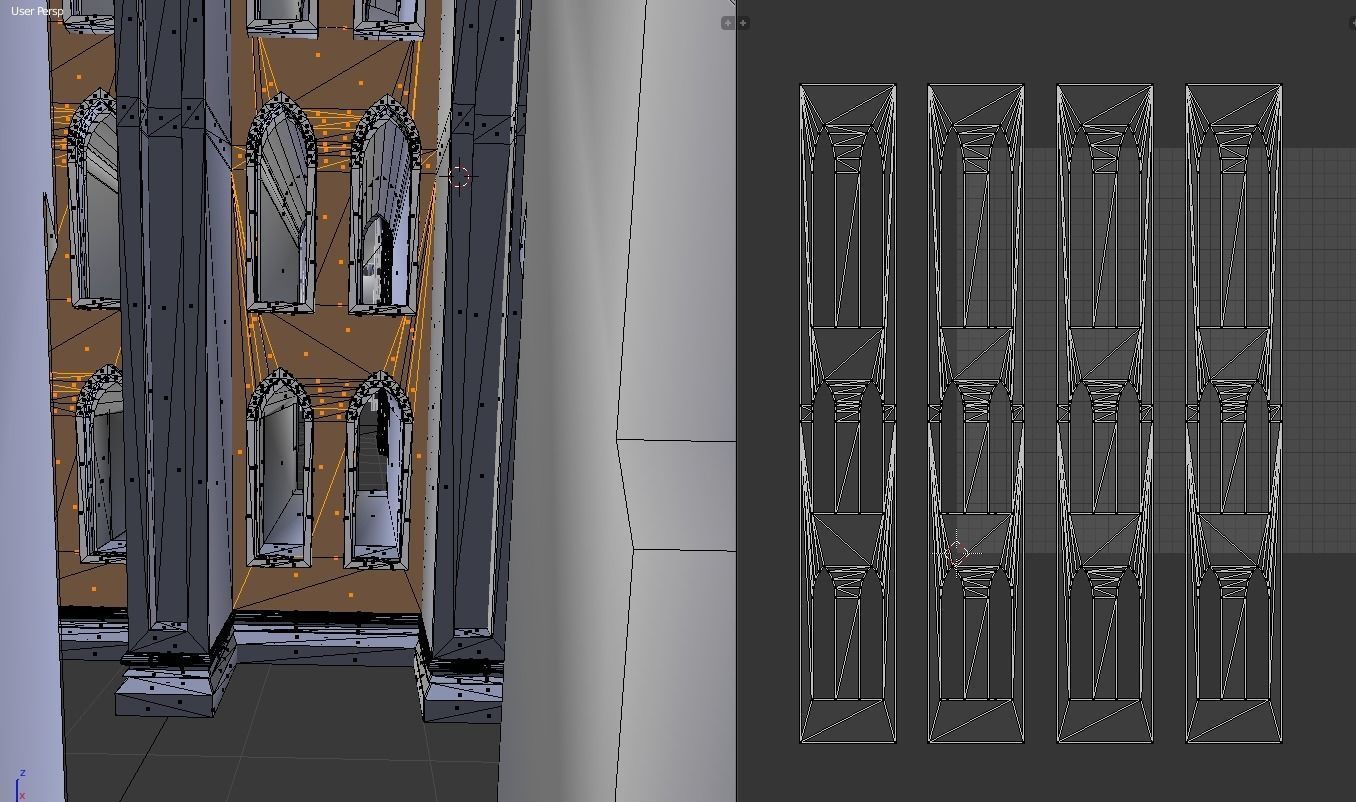 Byzantine Cathedral - Exterior and Interior 3D model_20