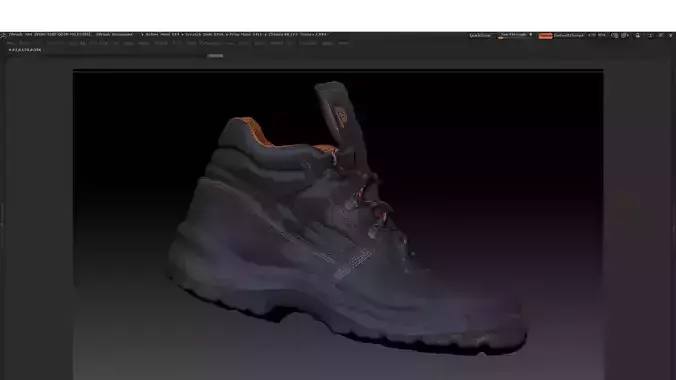 Boot 3D model