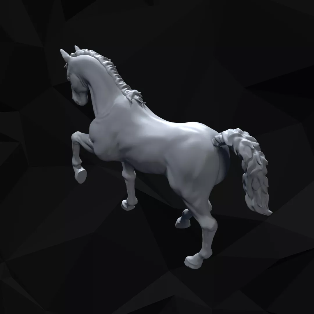 Farm Horse Tabletop Scenery 3D print model