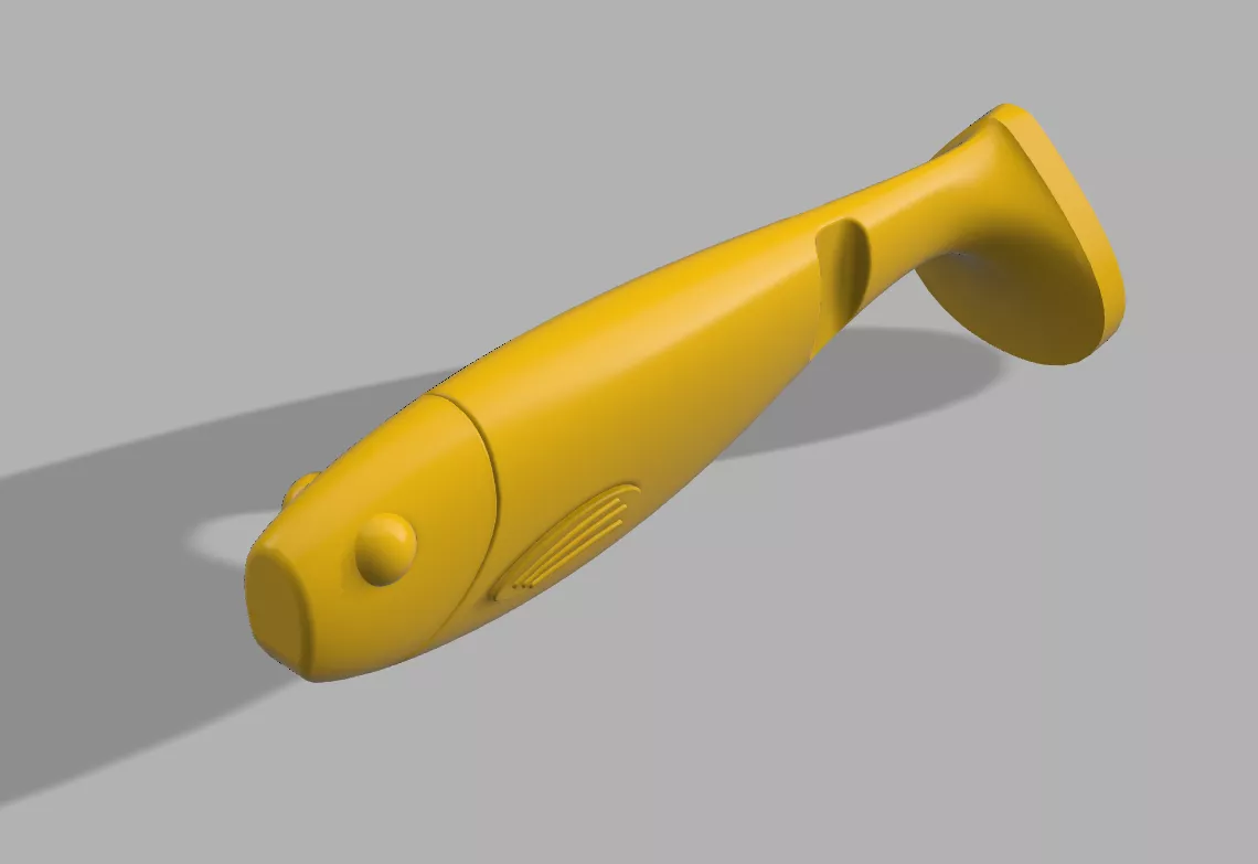 Y Shad 3D print model
