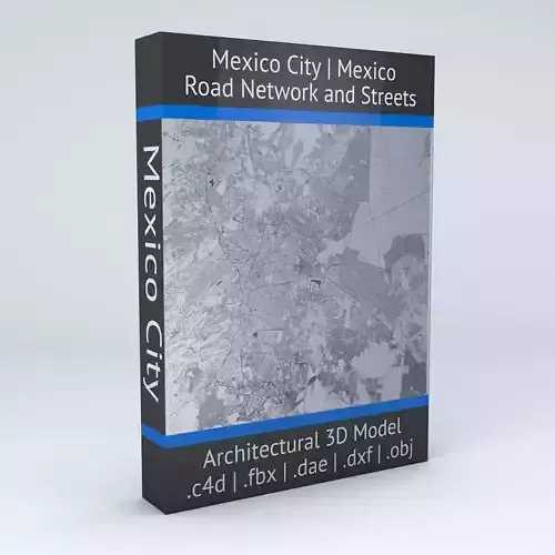 Mexico City Road Network and Streets