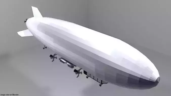 Zeppelin - Classic 3D model