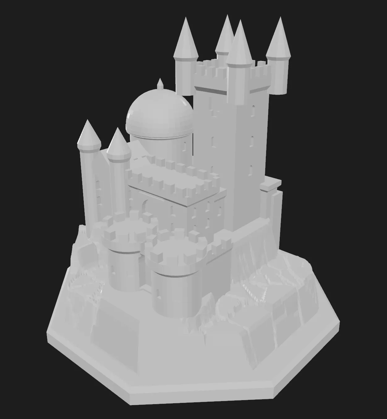 Fantasy Pena Palace 3D print model