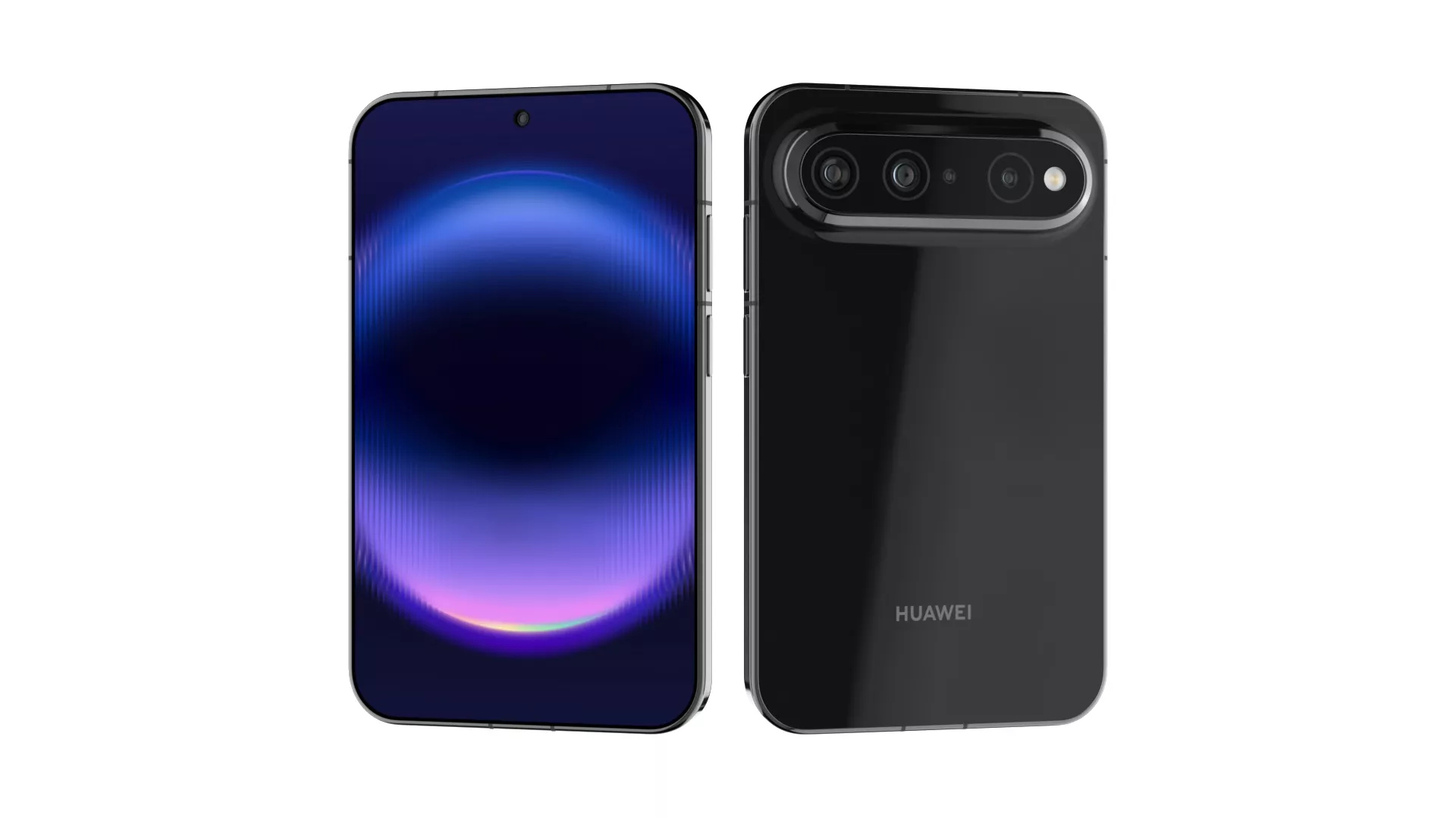 Huawei Pura X View Phantom Black 3D model