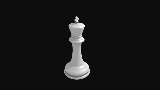 Chess King Piece