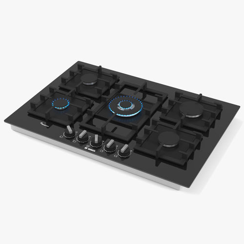 BOSCH gas hob PPQ7A6B90 Serie 6 75 cm 3D model