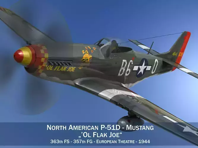 North American P-51D - Ol Flak Joe