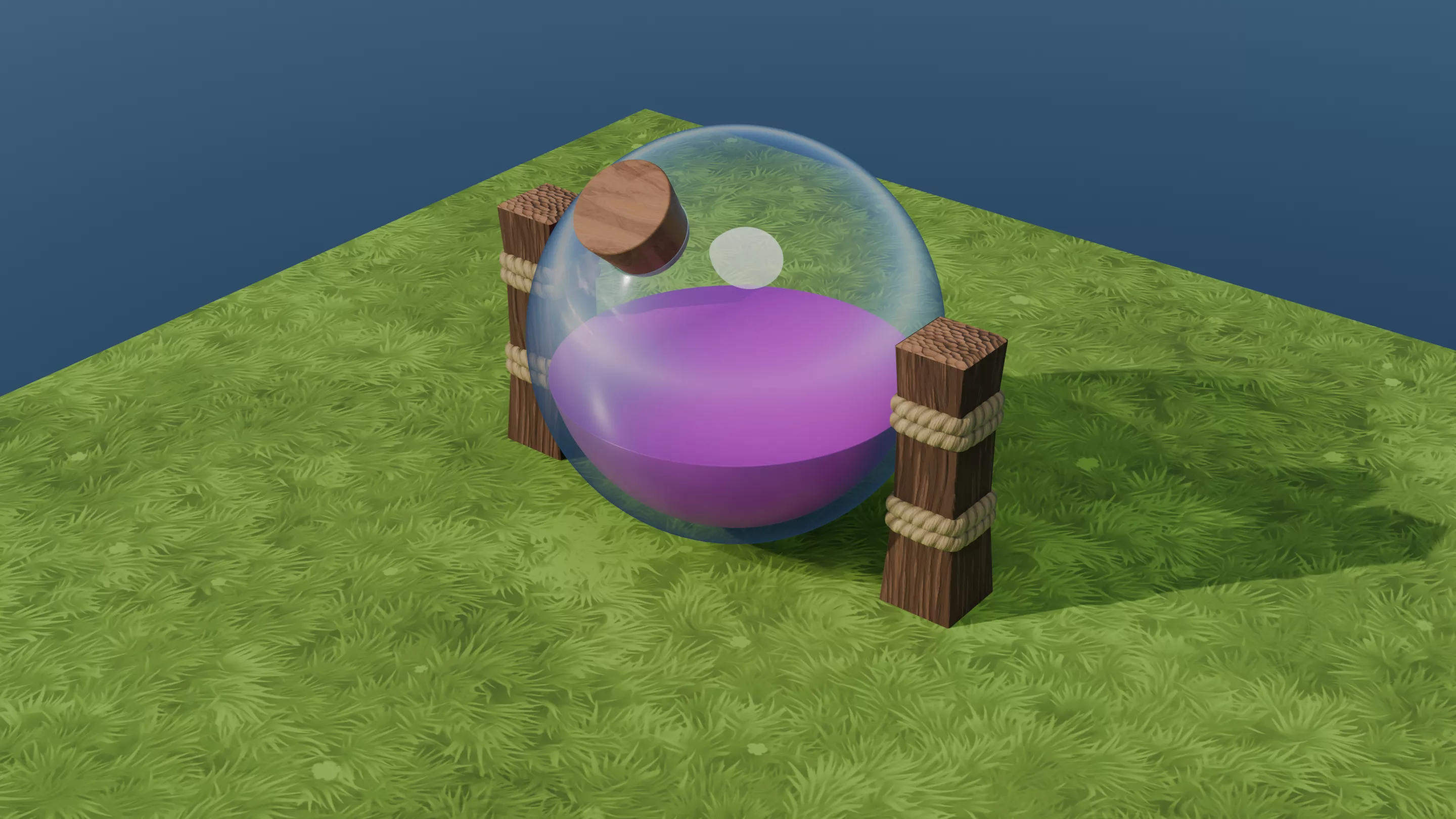 Clash of Clans - Elixir Storage Level 1 Low-poly 3D model