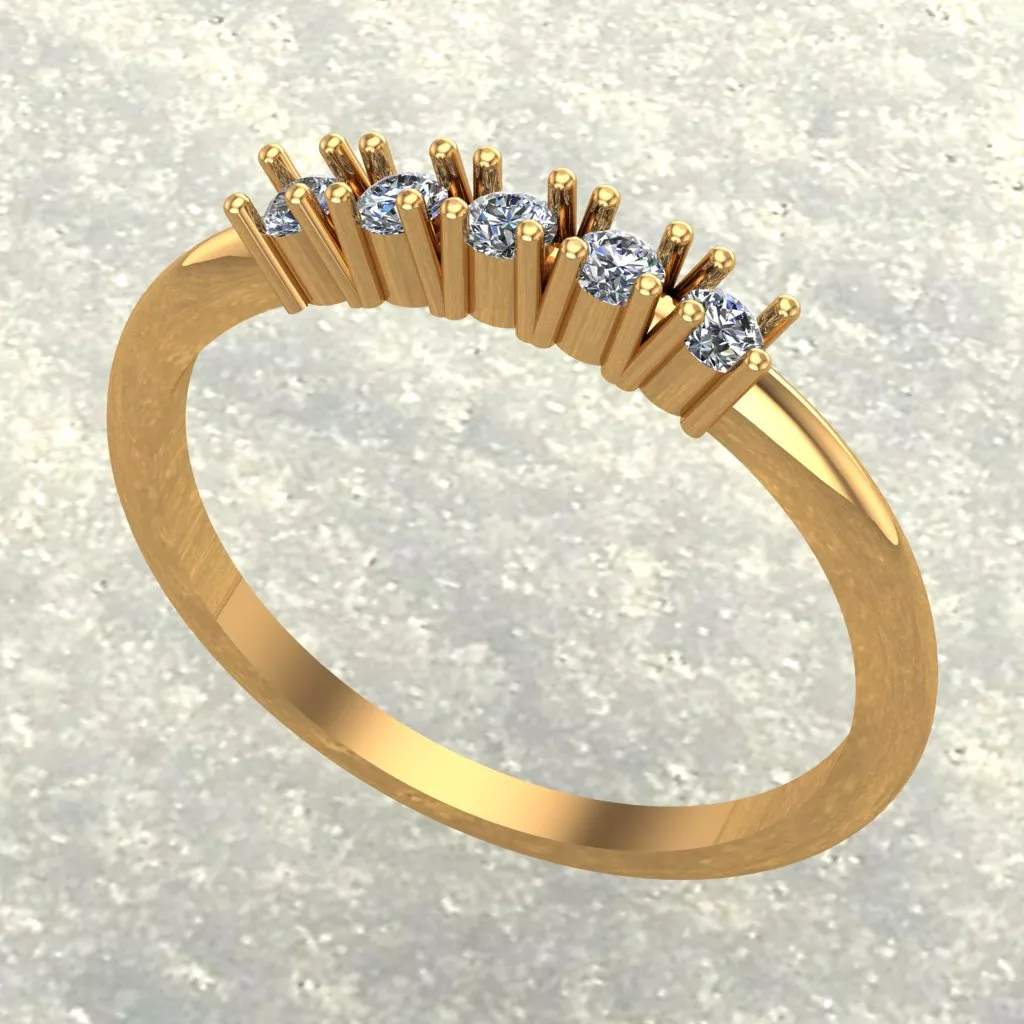 Diamond Ring Free 3D print model