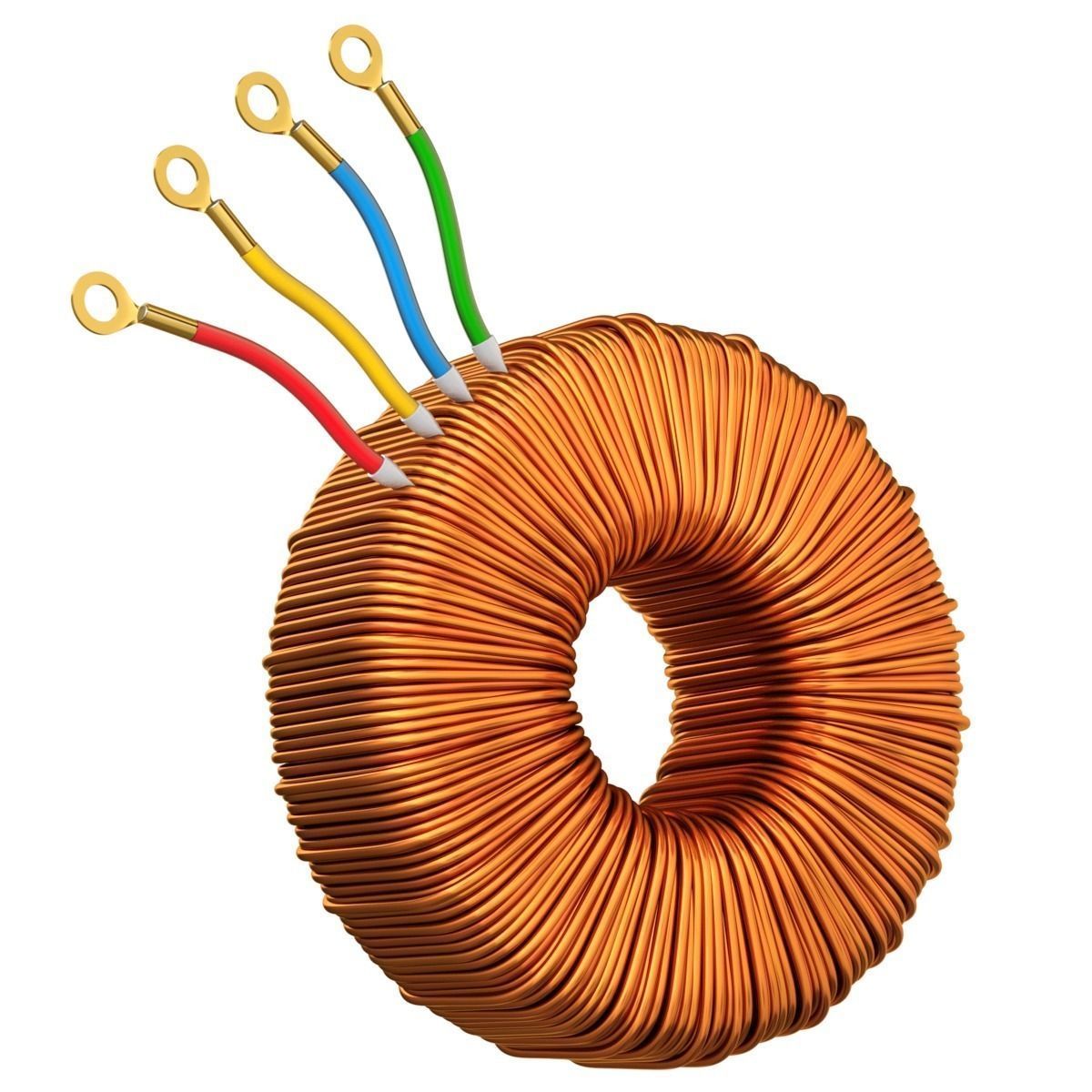 Toroidal Transformer 3D model_0