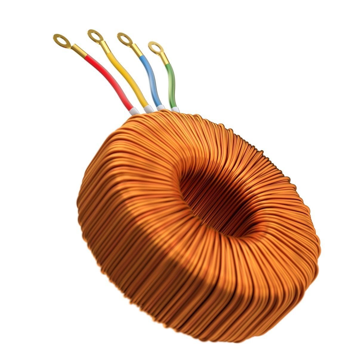 Toroidal Transformer 3D model_4