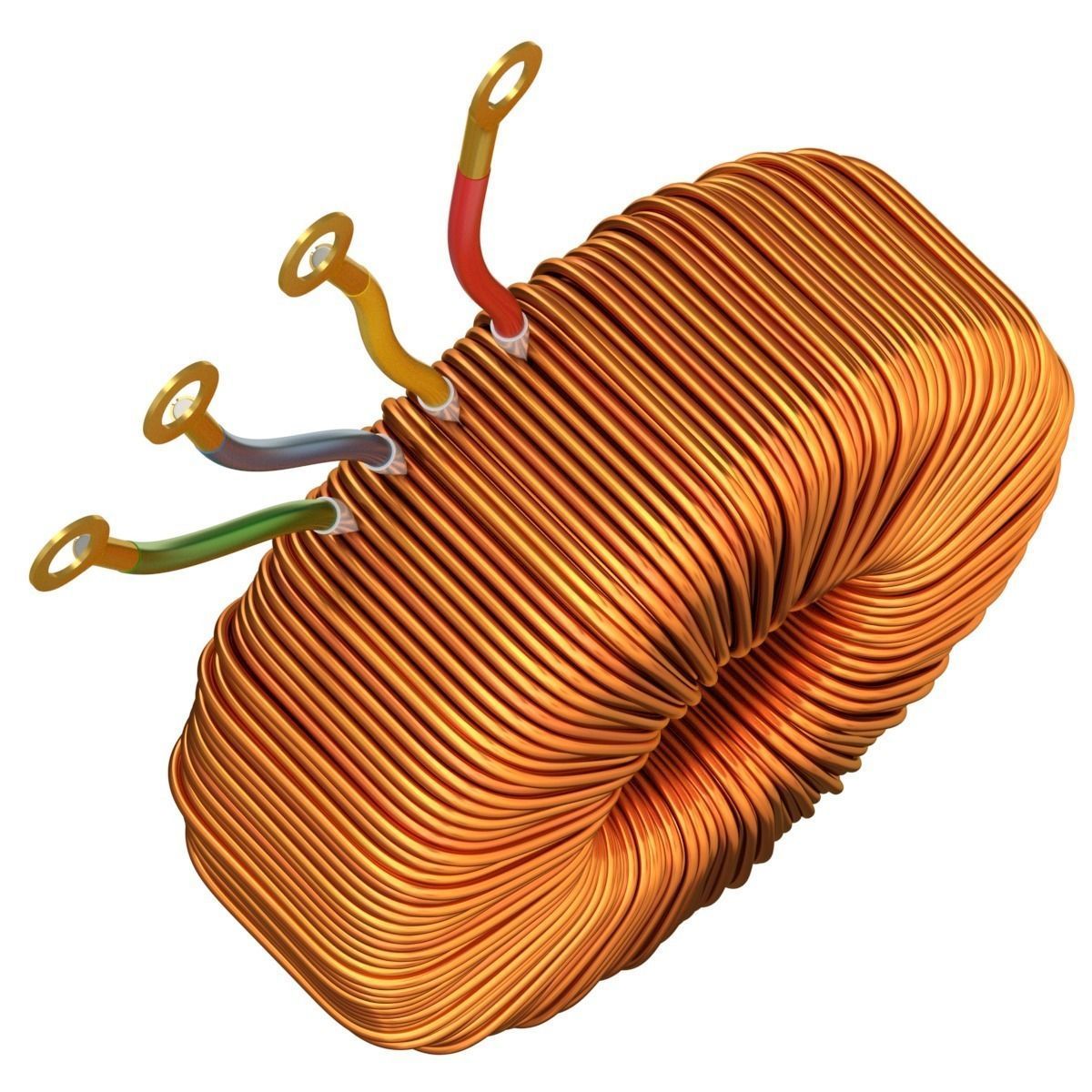 Toroidal Transformer 3D model_1