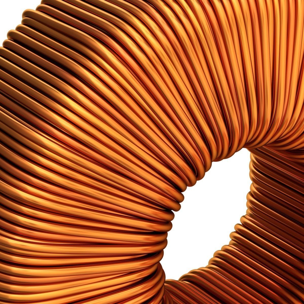 Toroidal Transformer 3D model_3