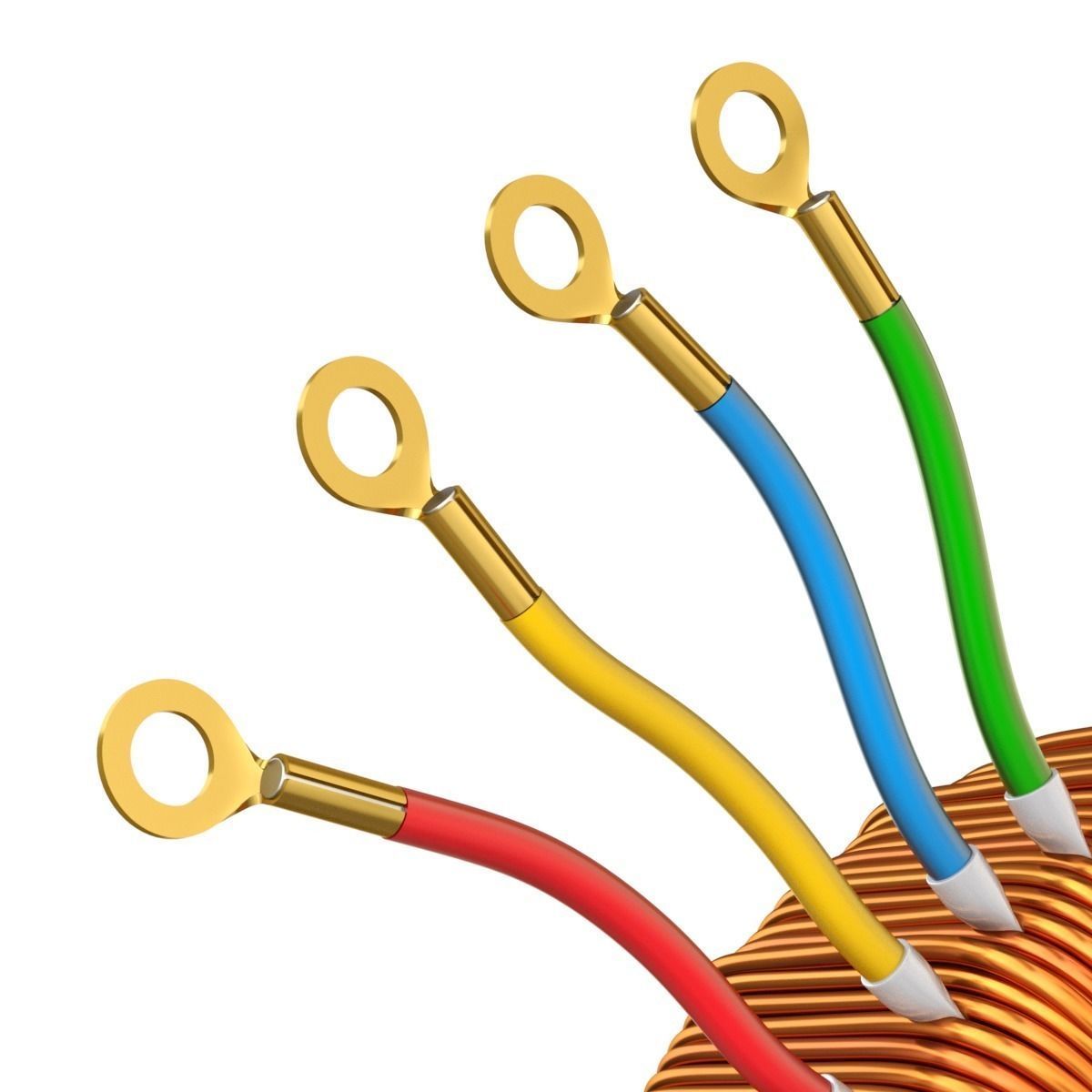 Toroidal Transformer 3D model_6