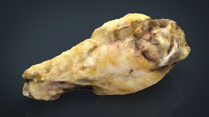 Chiken Wing 1 Low-poly 3D model