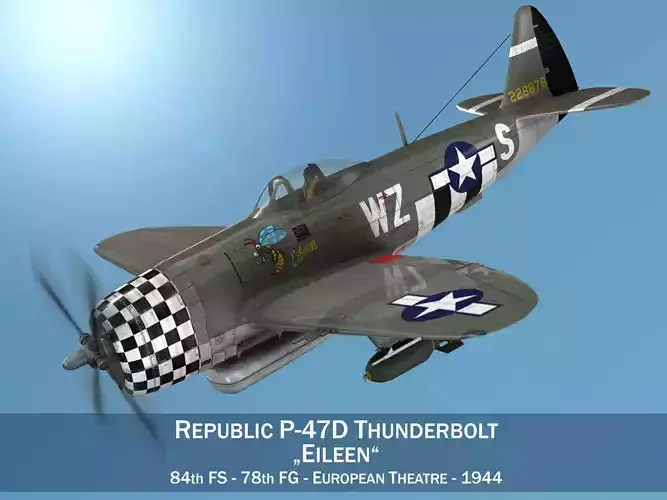 Republic P-47D Thunderbolt - Eileen