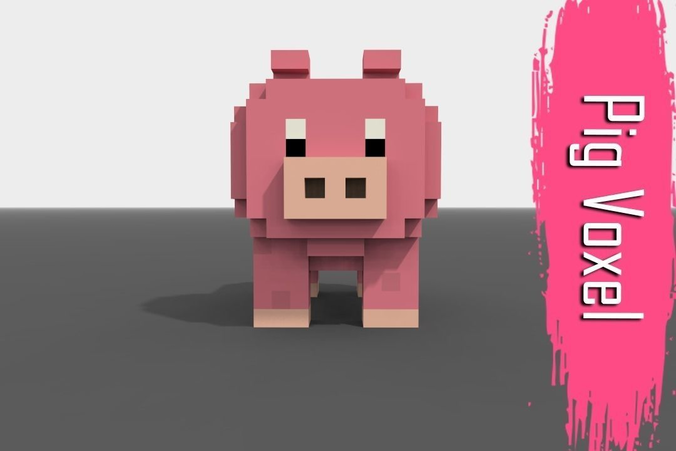 Voxel Pig