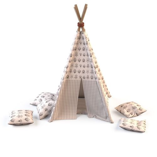 Childrens play tent 4 3D model