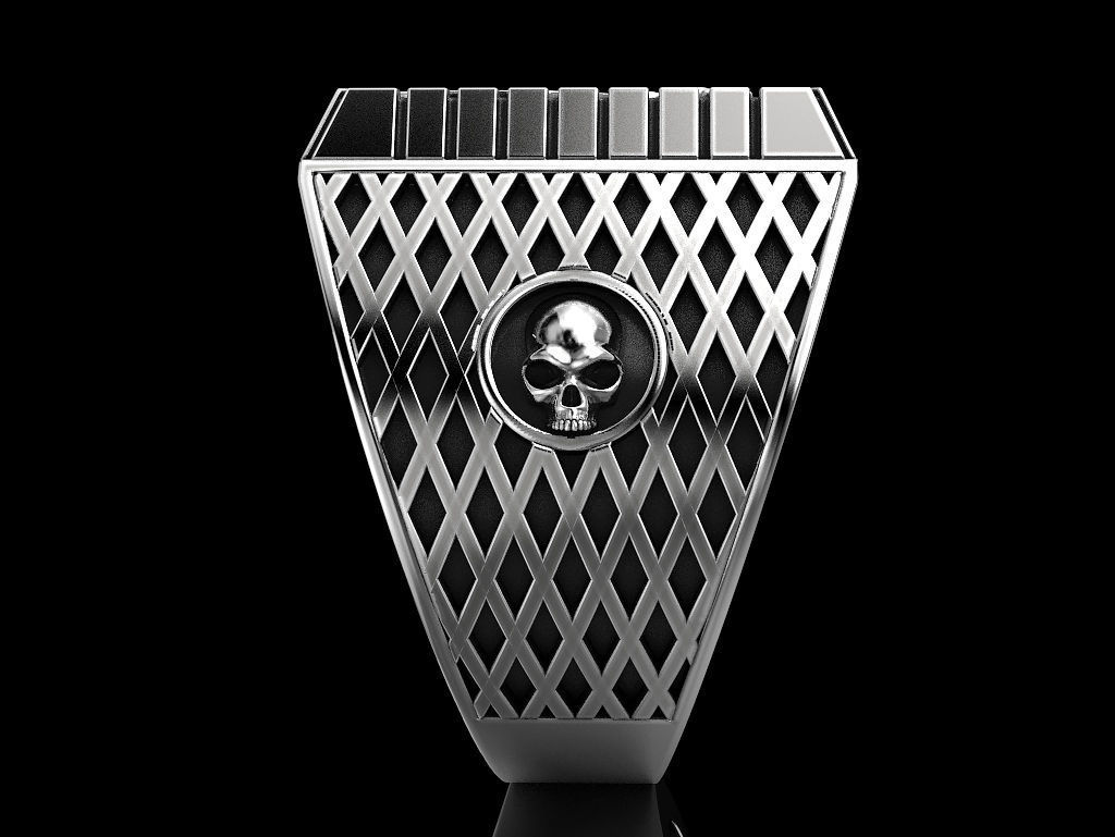 Man ring 3D print model_1