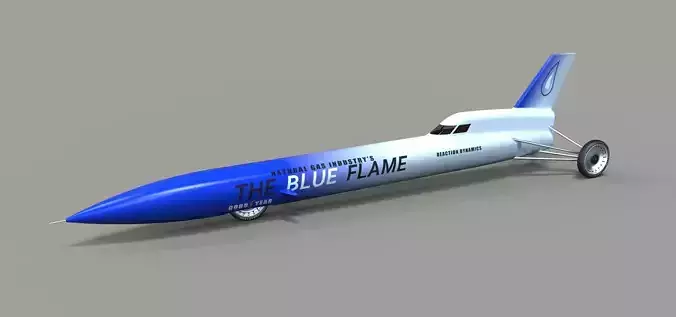 Blue Flame jet car