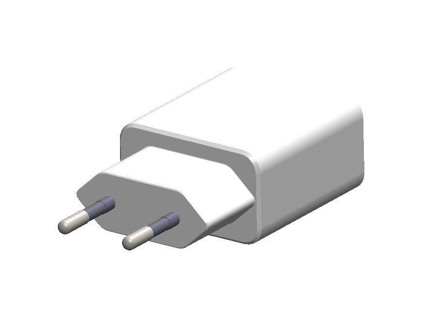 PHONE CHARGER 3D model_10