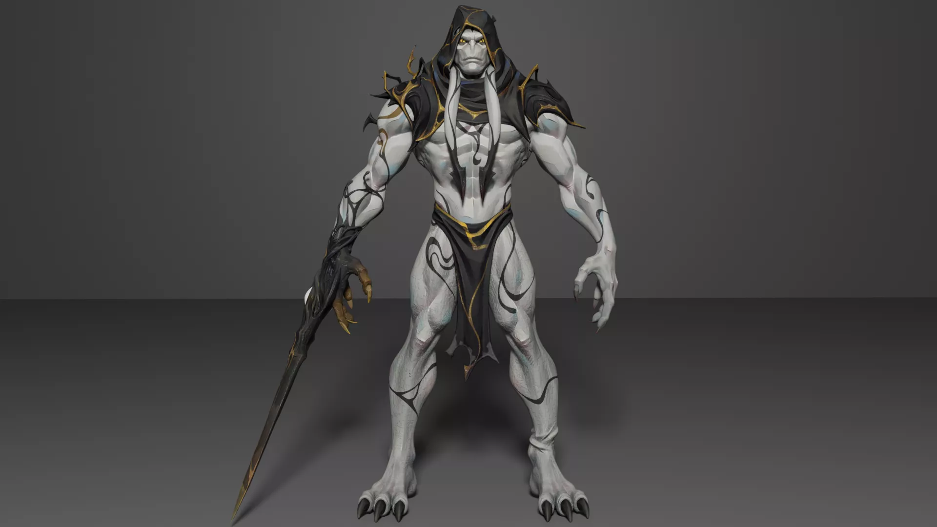 Gorr Model Low-poly 3D model