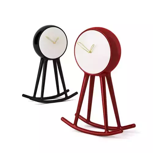 infinity-clock-by-bosa-ceramiche rocking clock Free 3D model