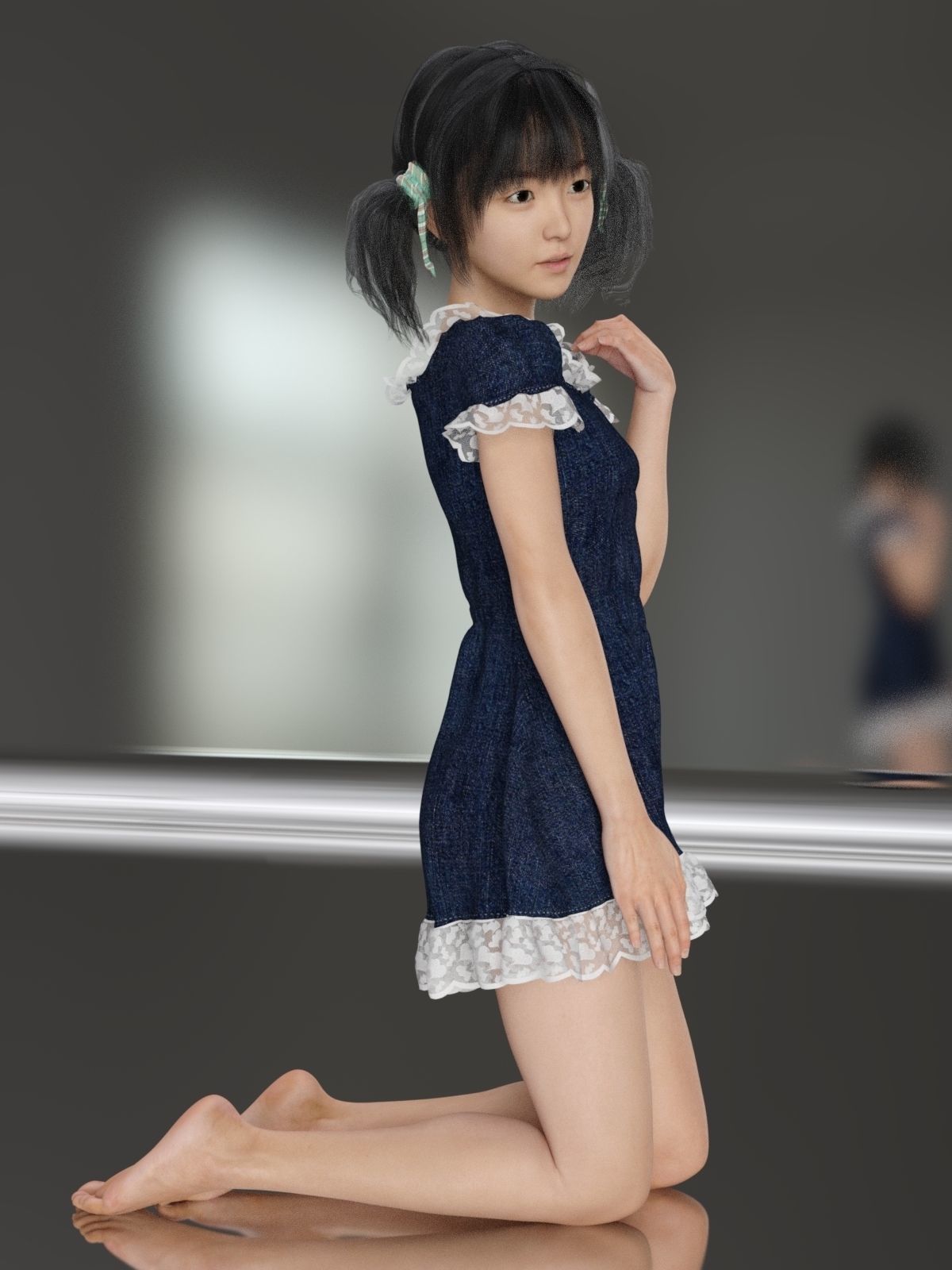 Xiao Mei For G8F 3D model_2