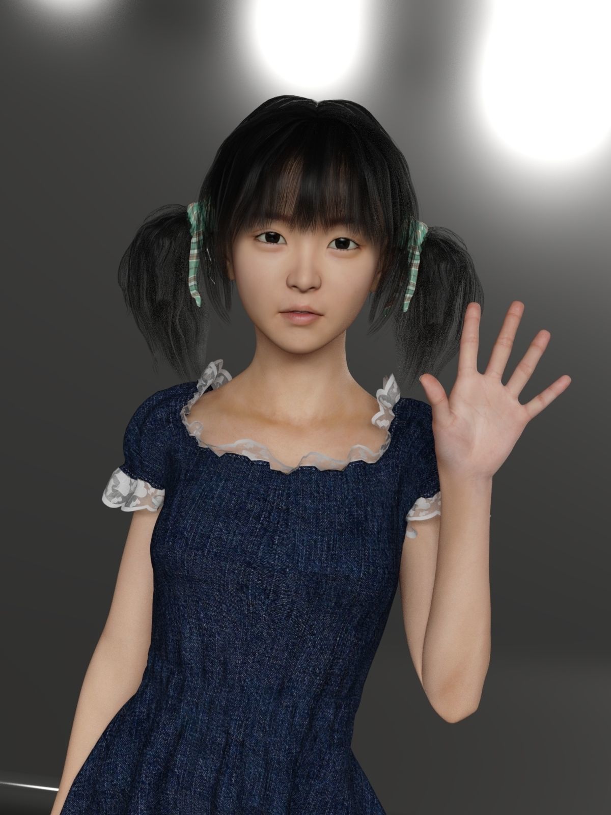 Xiao Mei For G8F 3D model_3