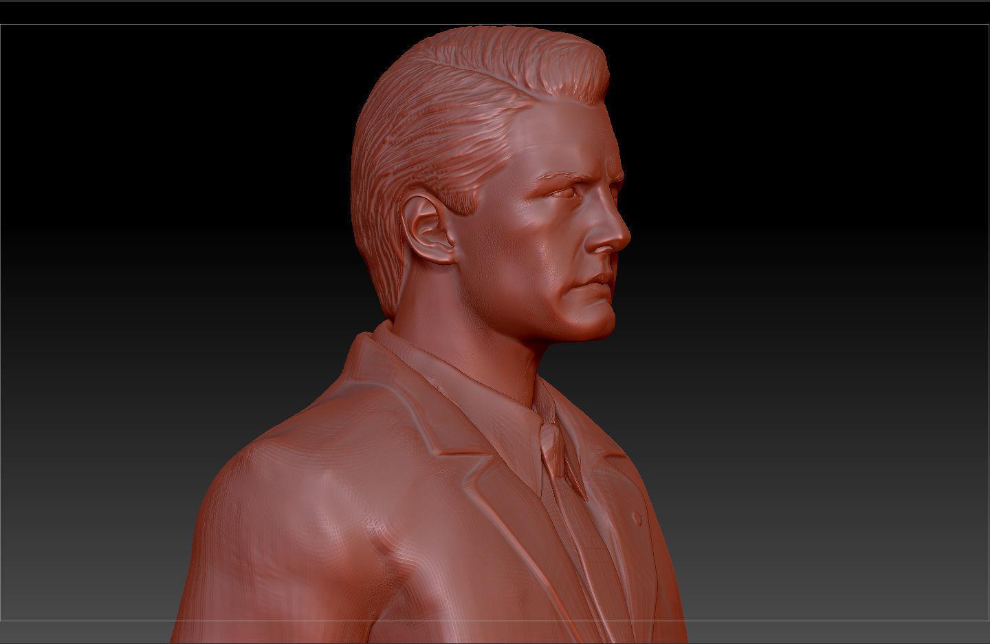 Dale Cooper Twin Peaks Kyle Maclachlan 3d model 3D model_7