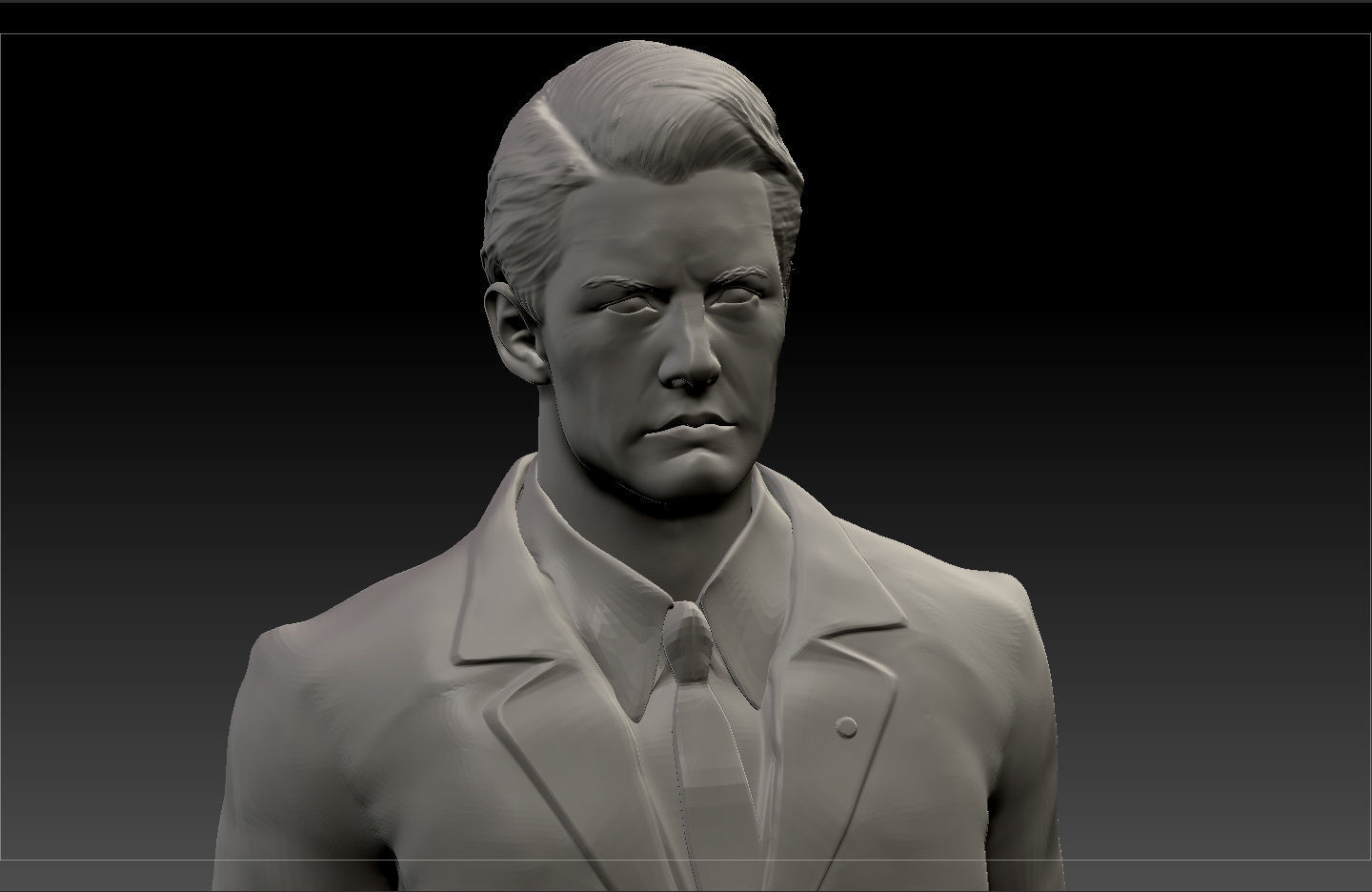 Dale Cooper Twin Peaks Kyle Maclachlan 3d model 3D model_6