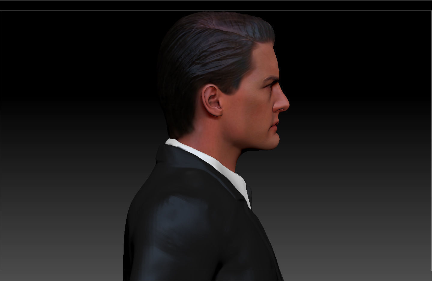 Dale Cooper Twin Peaks Kyle Maclachlan 3d model 3D model_14